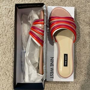 Links Flat Slide Sandals (NEW) size 6.5